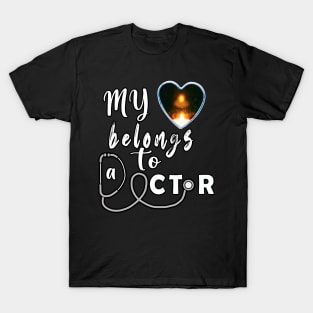 My Heart Belongs To A Doctor T-Shirt